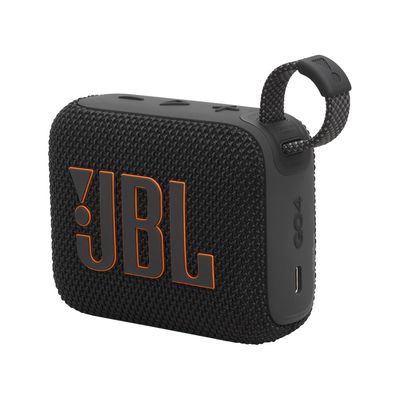 JBL Go 4 ลำโพงพกพาบลูทูธ (4.2 วัตต์, สีดำ)